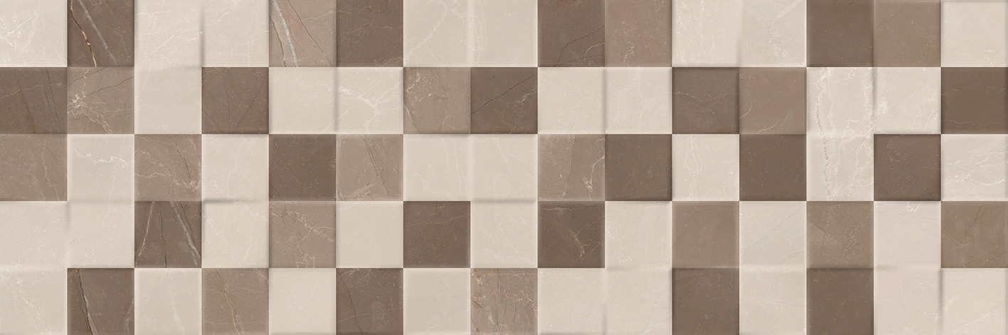 ELEGANT MOSAIC 3D CREMA 20X60